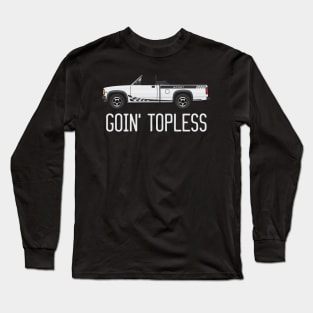 Going Topless Long Sleeve T-Shirt